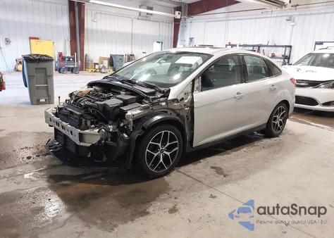 2018 Ford Focus Sel из США, поврежденный, VIN 1FADP3H2XJL260237